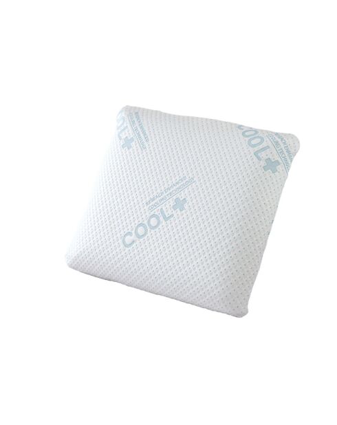 Witte verfrissende kussensloop - 60x60 cm