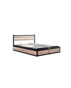 Letto a cassettiera Chicago in legno chiaro - 180x200 cm