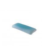 Traversin housse TPE nid d'abeille blanc - 90 cm