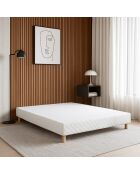 Sommier tapissier blanc - 160x200 cm