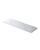 Traversin housse rafraichissante blanc - 137 cm