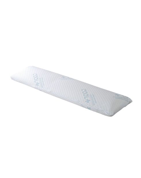 Traversin housse rafraichissante blanc - 137 cm