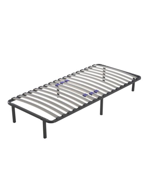 Sommier Perflex noir - 90x190 cm