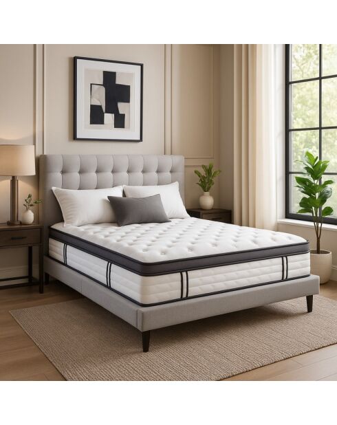 Matelas Carlton blanc - 180x200 cm