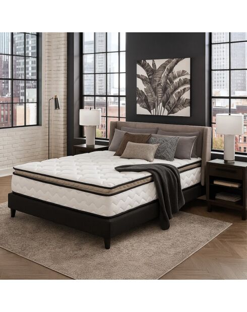 Matelas Sultan blanc - 200x200 cm