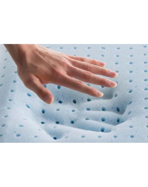 Oreiller housse rafraichissante blanc - 50x30 cm