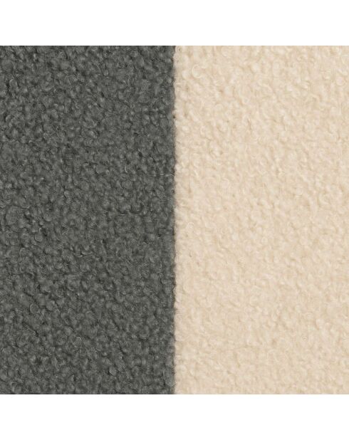 Comes Couchbett Bouclette, hellgrau, 160x200 cm