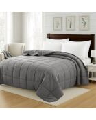 Lichtgewicht beige dekbed van 100 g - 140x200 cm