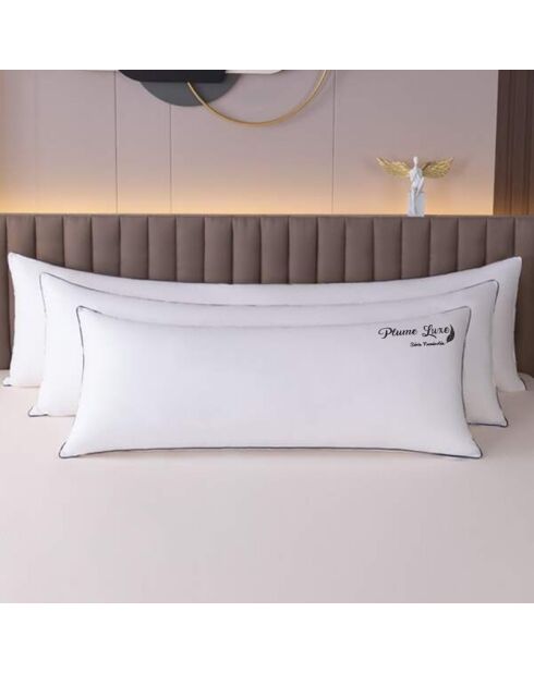 Traversin Plumes Luxe blanc TR07 - 137 cm