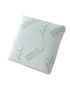 Fodera per cuscino in poliestere di bambù bianco - 60x60 cm