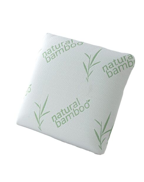 Fodera per cuscino in poliestere di bambù bianco - 60x60 cm