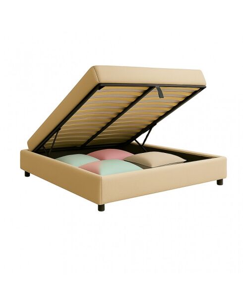 Letto sicuro Comes Bouclette sabbia - 180x200 cm