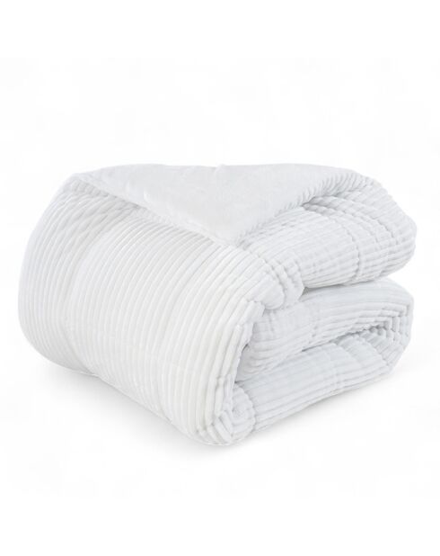 Piumino club bianco in cotone - 240x260 cm