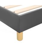 Tela Bed Comes de color gris oscuro (Deco10), 160 x 200 cm