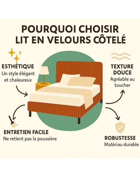 Komt met lichtgrijs geribbeld borstbed - 200x200 cm