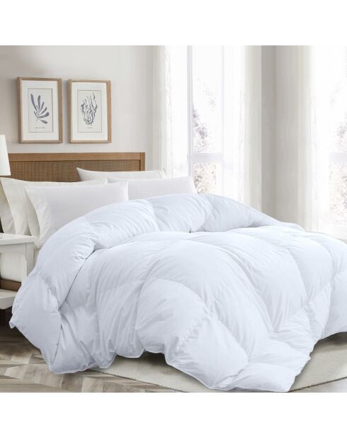 100% weiße Federdecke (COU24) - 200x200 cm