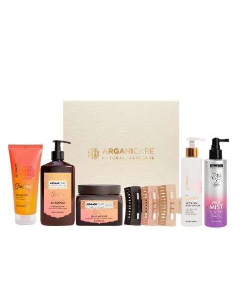 Set de regalo para el cuidado del cabello en verano (6 piezas)