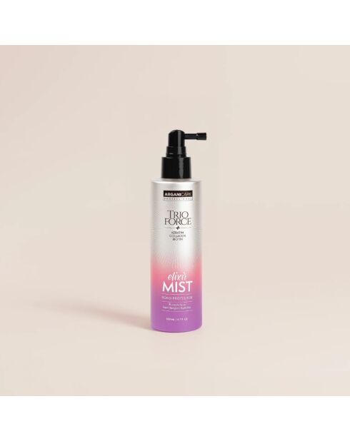 Spray protector adhesivo Elixir de Trio Force, calor, nudos y humedad, 200 ml x 2