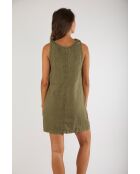 Kaki jurk van Medway Hawston