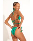 Twisto Lovin Triangel-Jerseytop mit Grasmuster