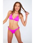 Haut de maillot triangle Rico Colorsun fushia