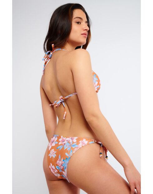 Lua Palapas driehoekige bikinitop met saffraan