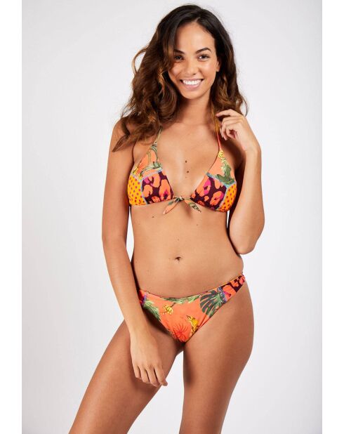 Thelio Sunshine Triangel-Bikinioberteil in Auberginenform