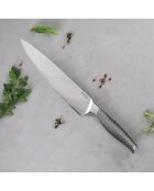 Set mit 5 Messern aus Edelstahl im japanischen Stil — 20/20/13/9/18 cm