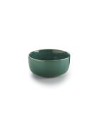 Set di 4 eleganti ciotole in ceramica verde scuro - 0,7 l