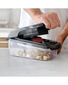 Tritatutto per verdure con contenitore nero/grigio — 1,2 L