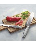 Coltello da affettare Zukuri in acciaio inox - 20 cm