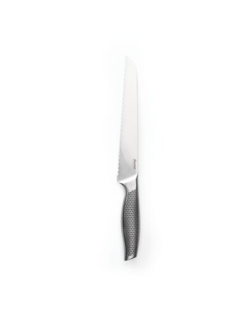 Cuchillo para pan de acero inoxidable Zukuri - 20 cm