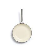 Poêle en fonte émaillée avec poignée en inox 28 cm