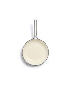 Poêle en fonte émaillée avec poignée en acier inoxydable 20 cm