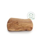 Handgemachtes Schneidebrett aus Olivenholz - 35,5 x 18,5 x 2 cm
