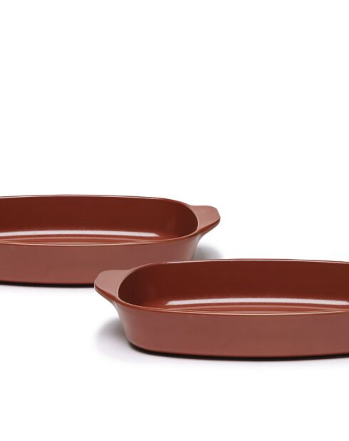 Plato de horno de terracota irrompible Ceramica Alumnia, 4 litros