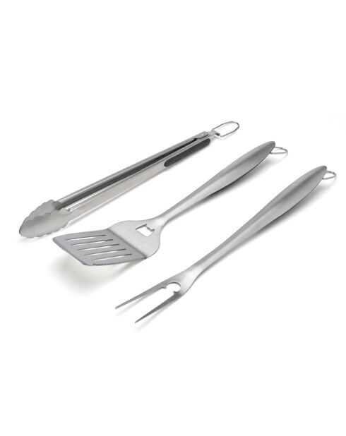 Grillzubehör aus Edelstahl, 41 cm, 45 cm, 45 cm, 3 Stück