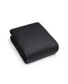 Mantel tejido Fleurette de jacquard gris oscuro - 170x250 cm