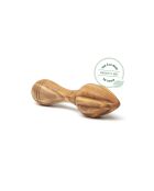 Handgefertigte Zitruspresse aus Olivenholz -16 cm