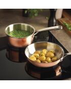Set de 3 poêles Cuivrinox en acier inoxydable triply cuivre - 20 + 24 + 28 cm