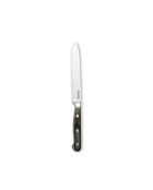 Cuchillo de pelar Pakka Nature de acero inoxidable con mango de madera, 14 cm