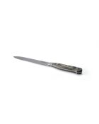 Cuchillo de pelar Pakka Nature de acero inoxidable con mango de madera, 14 cm