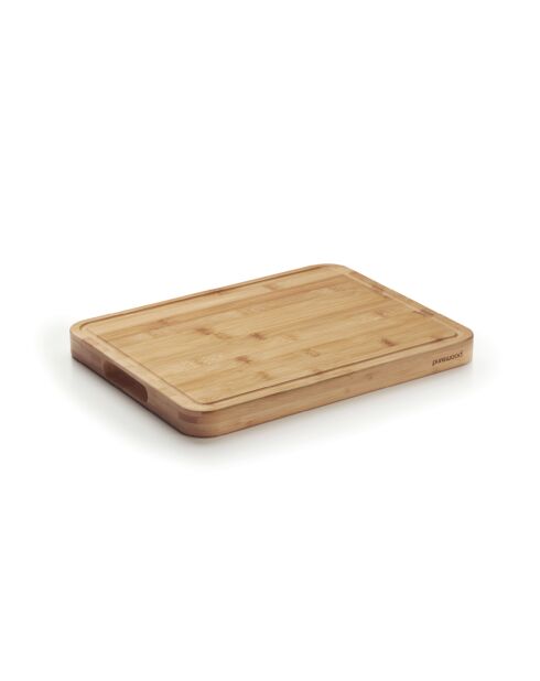 Bamboe snijblok met groef -36x28x3 cm