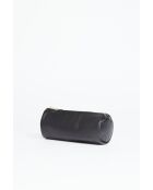 Pochette en cuir Lanae noir - 20x10x3 cm