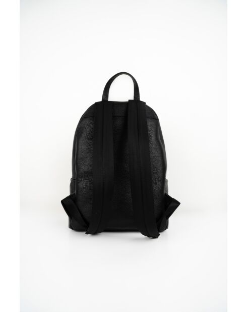 Sac à dos en cuir Libre noir - 25x40x13 cm