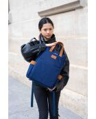 Sac à dos Oxford Juna bleu marine - 43x34x13 cm