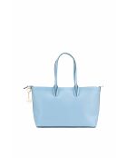Sac cabas en cuir Serinity bleu ciel - 40x22x11,5 cm
