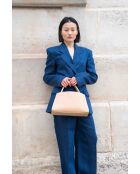 Sac à main en cuir Horizon orange clair - 26x21x10 cm
