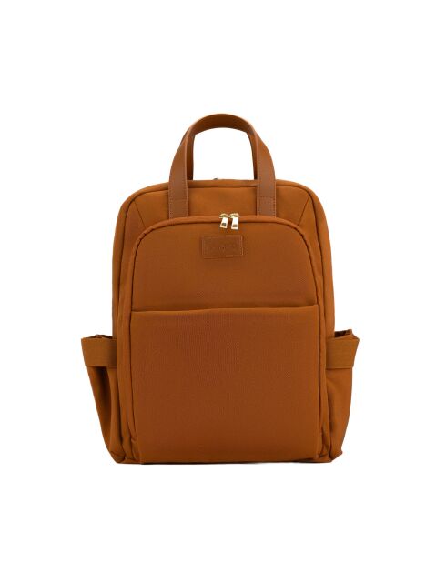 Sac à dos Oxford Juna camel - 43x34x13 cm