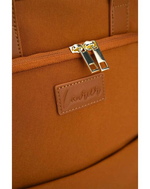 Sac à dos Oxford Juna camel - 43x34x13 cm